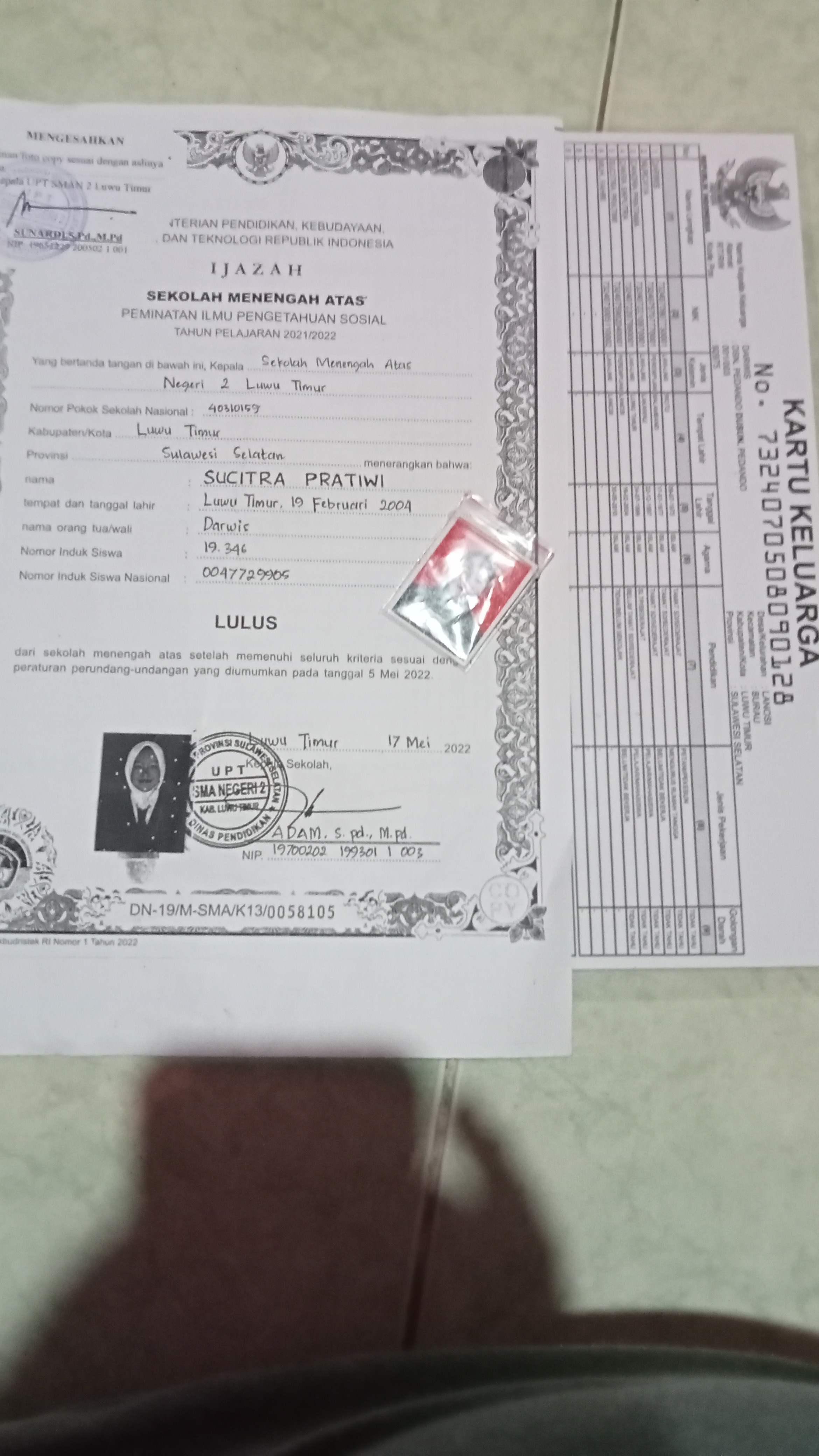 SUCITRA PRATIWI